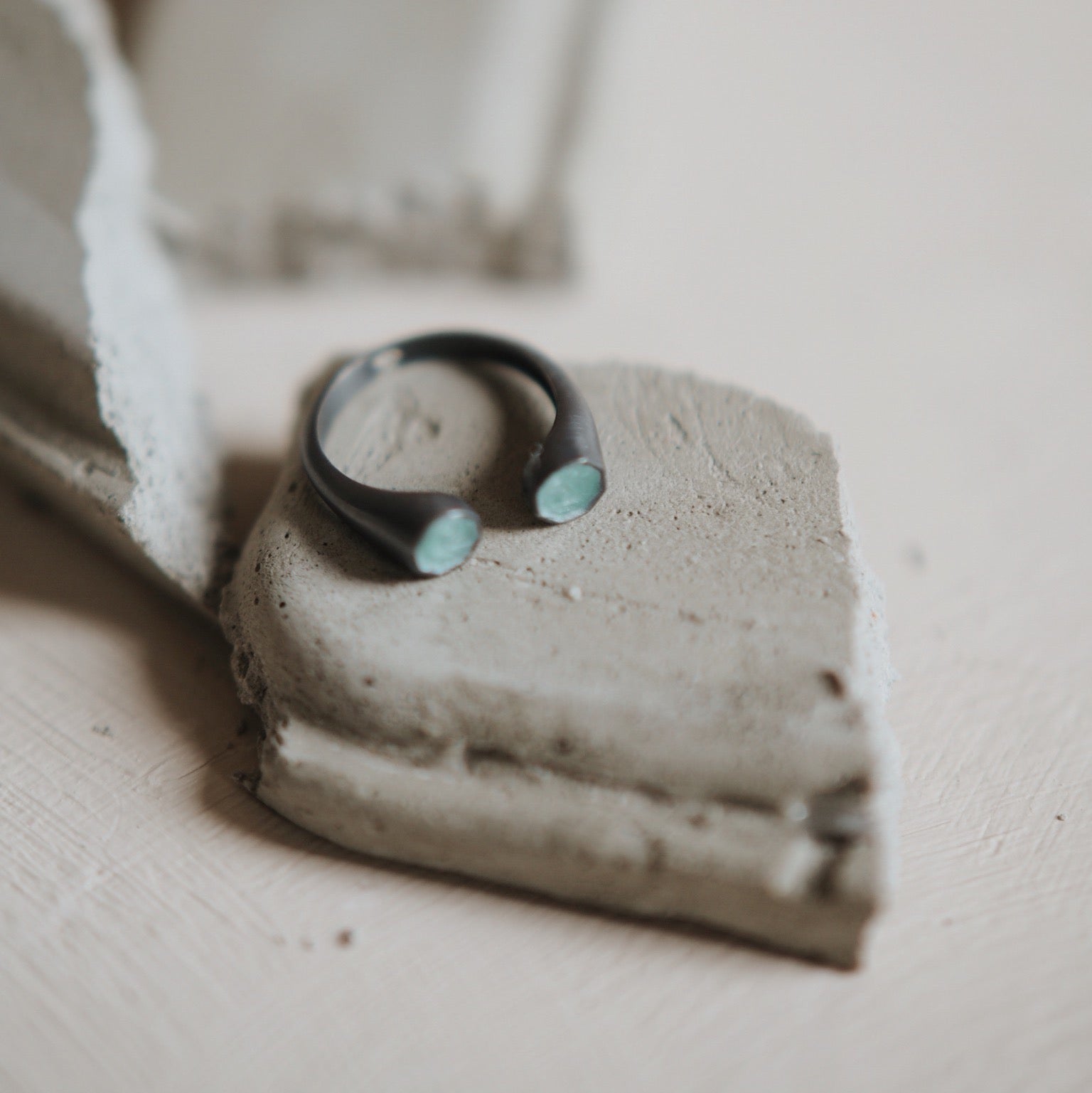 Aden Ring | Duo Silver | Luna Merdin Collection