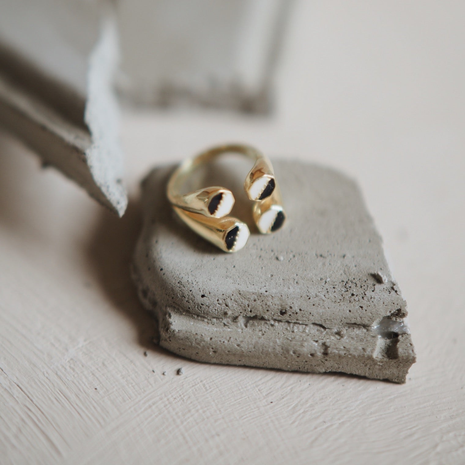 Aden Ring | Four Gold | Luna Merdin Collection
