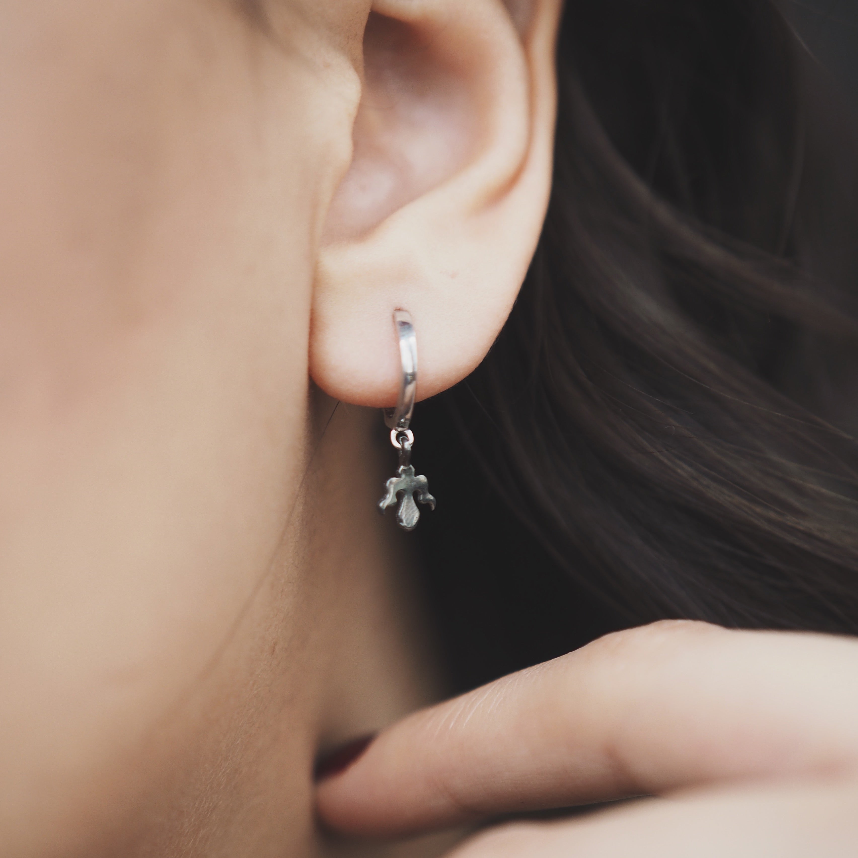 Alka Small Earring | Silver | Luna Merdin Collection