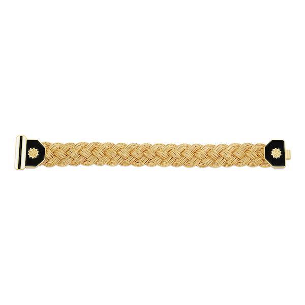 Adel Braid Bracelet | Gold | Luna Merdin Collection