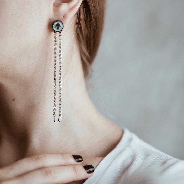 Alka Earring | Silver | Luna Merdin Collection