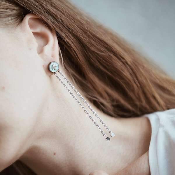 Alka Earring | Silver | Luna Merdin Collection