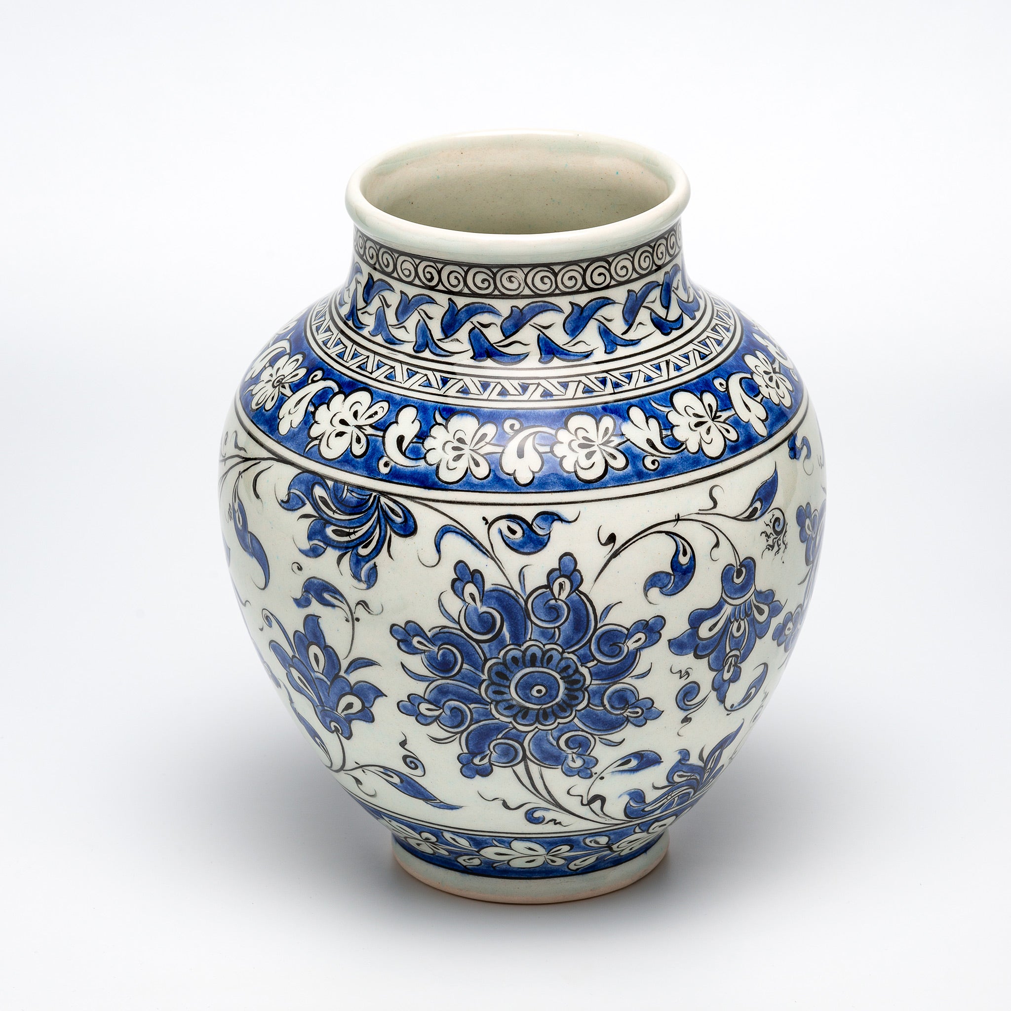 artizan-breeze - Blue Flower Vase - Artisan Breeze