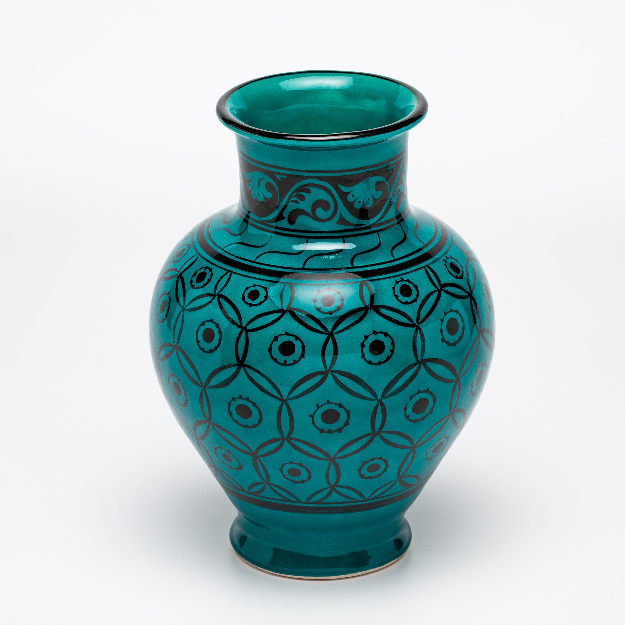 artizan-breeze - Turquoise Vase - Artisan Breeze